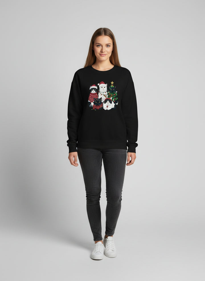 Catty- Christmas Cat sweater