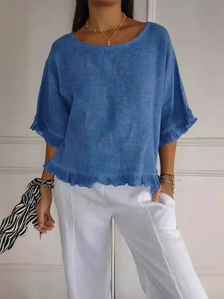 Nayeli - Stylish Casual Blouse - La femme Toronto