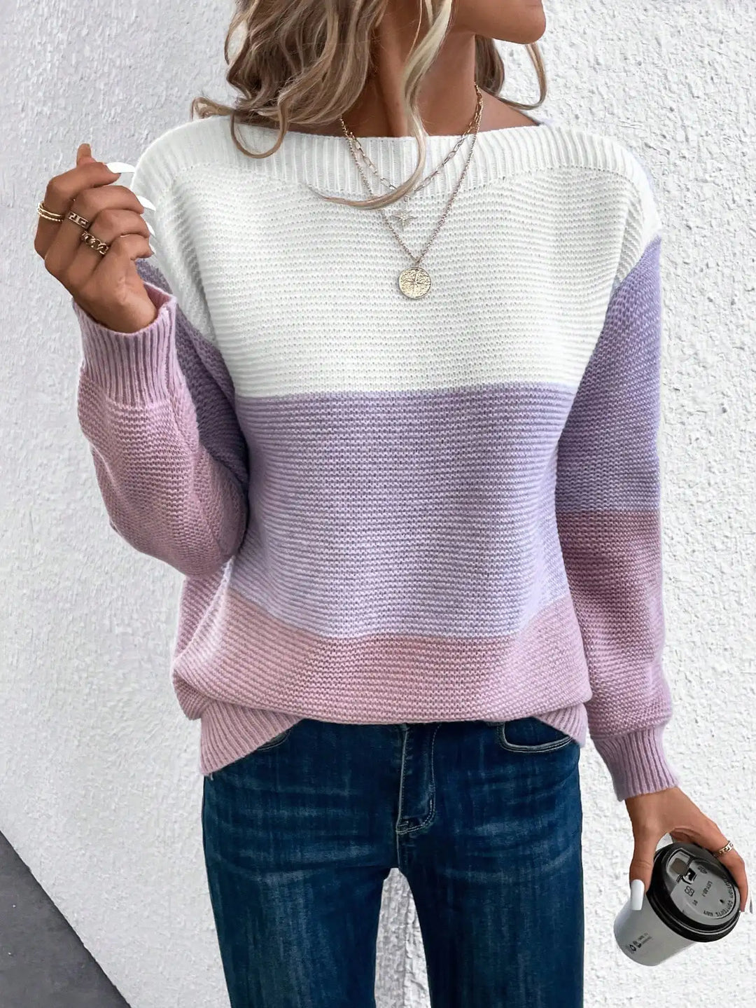 Grace – Cozy Ombre Sweater for Effortless Everyday Elegance