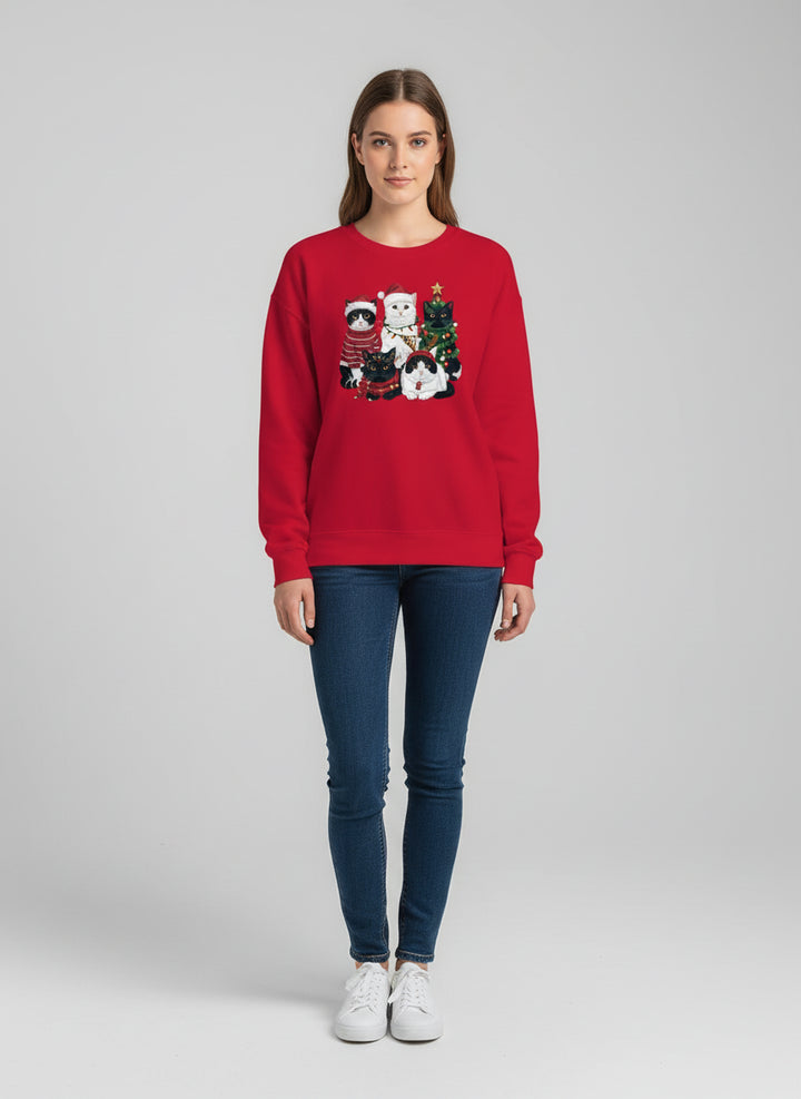 Catty- Christmas Cat sweater