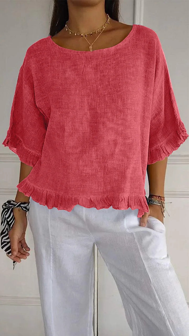 Nayeli - Stylish Casual Blouse - La femme Toronto