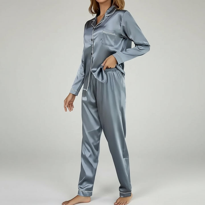 Grace- Satin Pajama Set