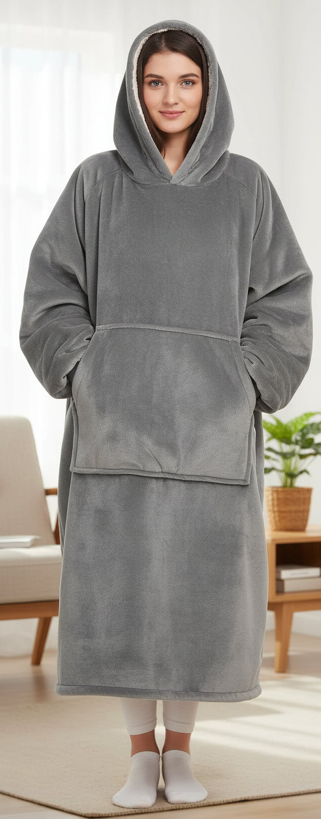 Charlotte- Super sized wearable blanket