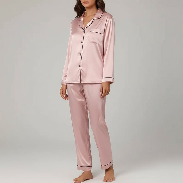 Grace- Satin Pajama Set