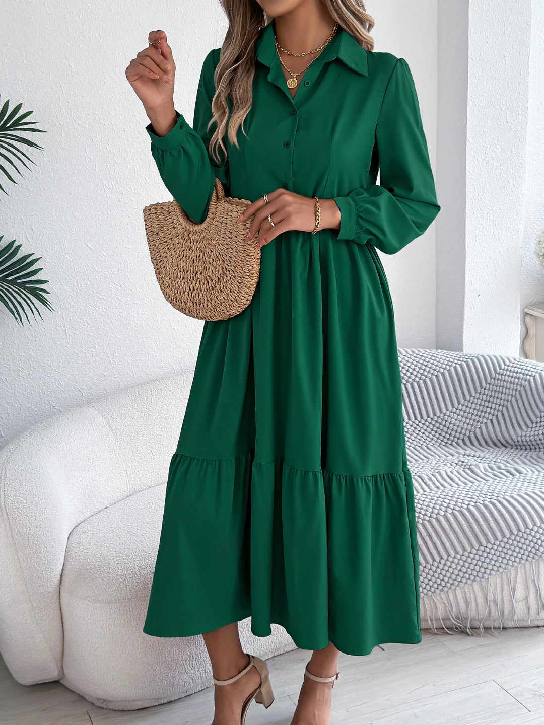 Britt- Casual Long Sleeved dress