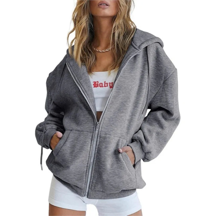 Gracie- Zip Up Sweatshirt / Hoodies