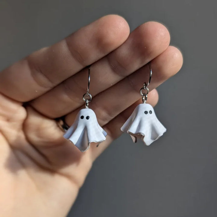 Cute Halloween Ghost Drop Earrings