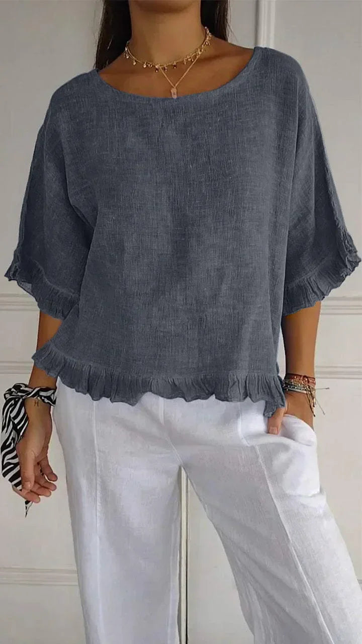 Nayeli - Stylish Casual Blouse - La femme Toronto