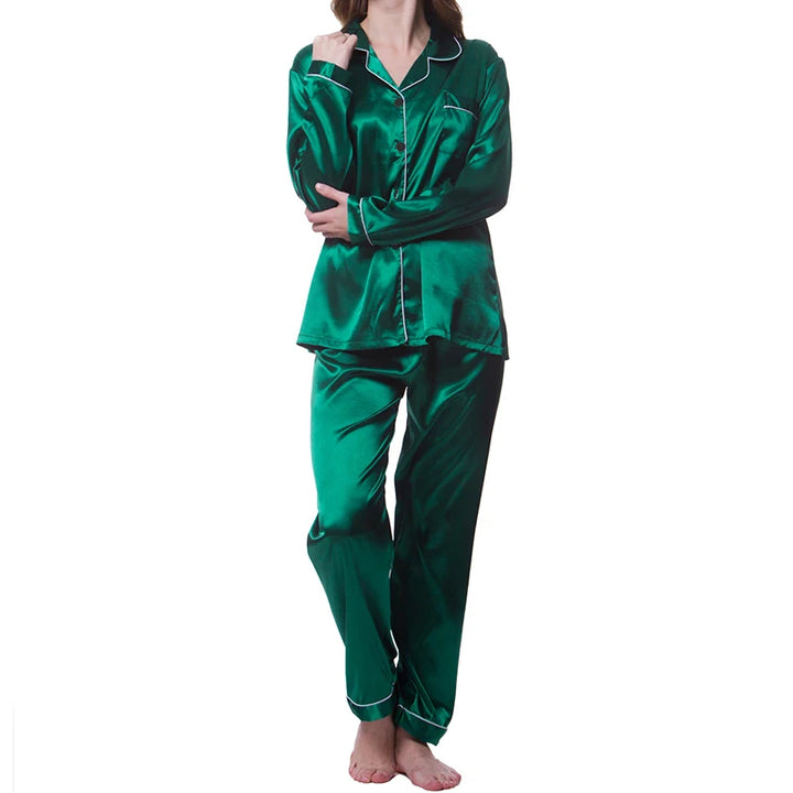 Grace- Satin Pajama Set
