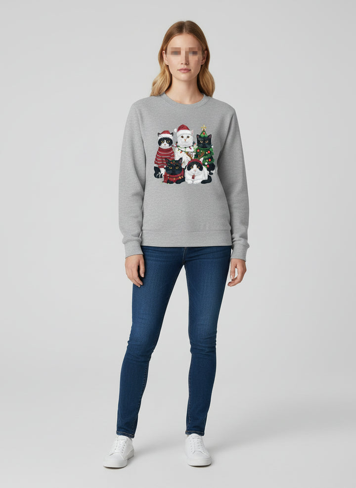 Catty- Christmas Cat sweater