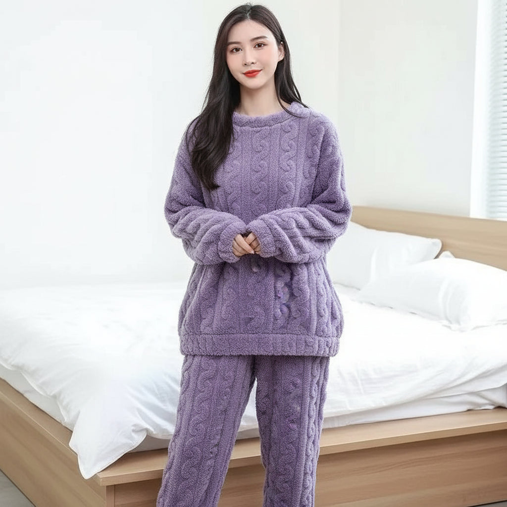Deena- Thickened Warm Winter Pajama