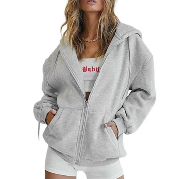 Gracie- Zip Up Sweatshirt / Hoodies