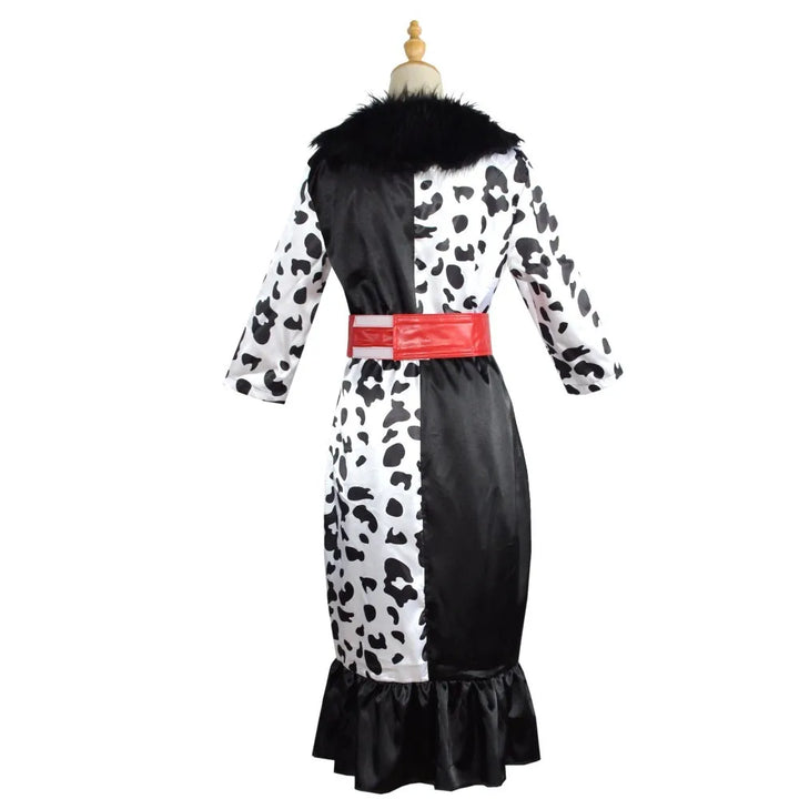 Women Cruella De Vil Dress
