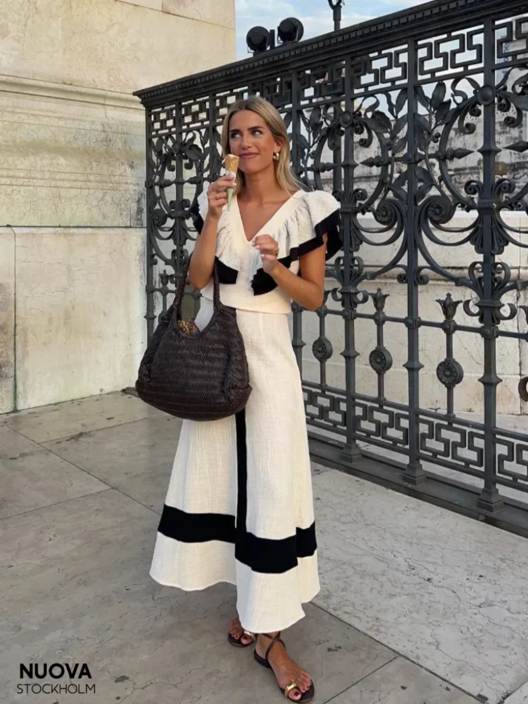 Maya™ - Elegant Two-Piece Set - La femme Toronto