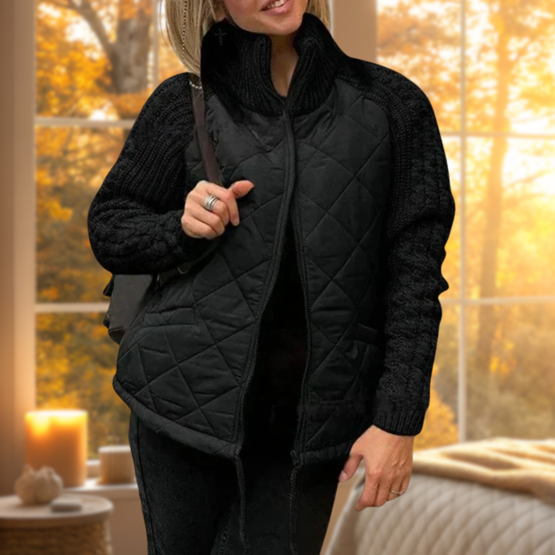 Victoria | Udobna Kvačena Jakna