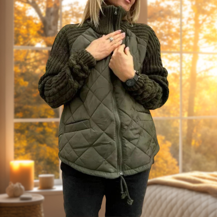 Victoria | Udobna Kvačena Jakna