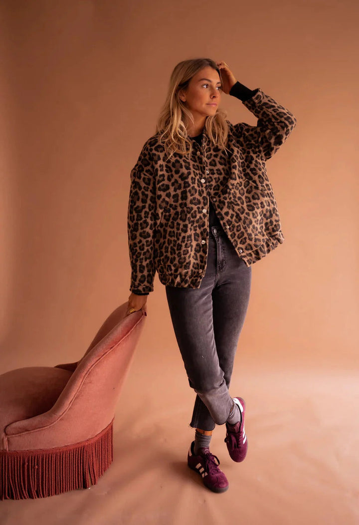 Lovi - Jakna sa leopard printom
