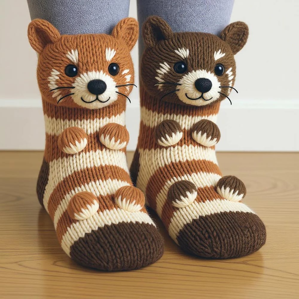 Vera®- Cozy Animal Knit Socks