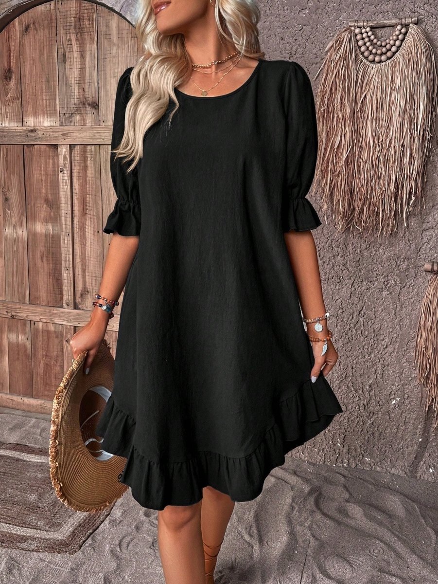 Amaris™ | Tummy Covering Summer Dress - La femme Toronto