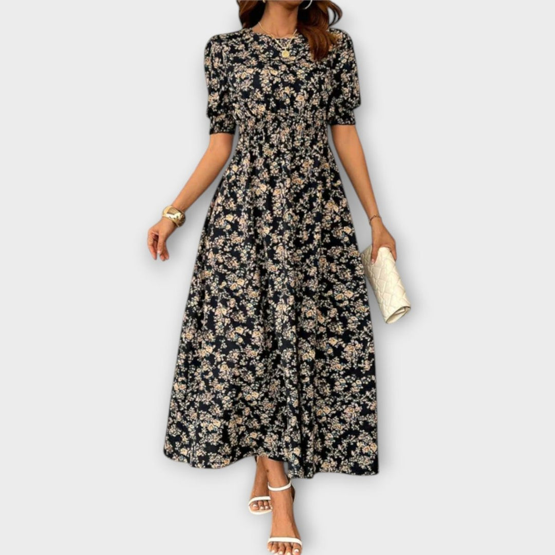 Amelia™ Floral Dress - La femme Toronto