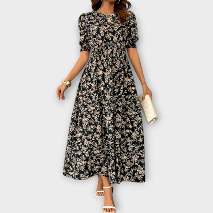 Amelia™ Floral Dress - La femme Toronto