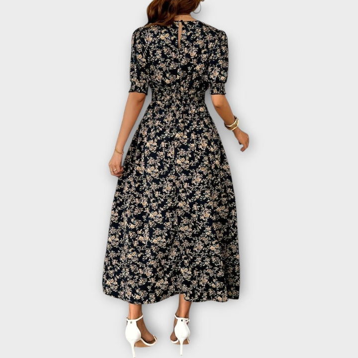 Amelia™ Floral Dress - La femme Toronto
