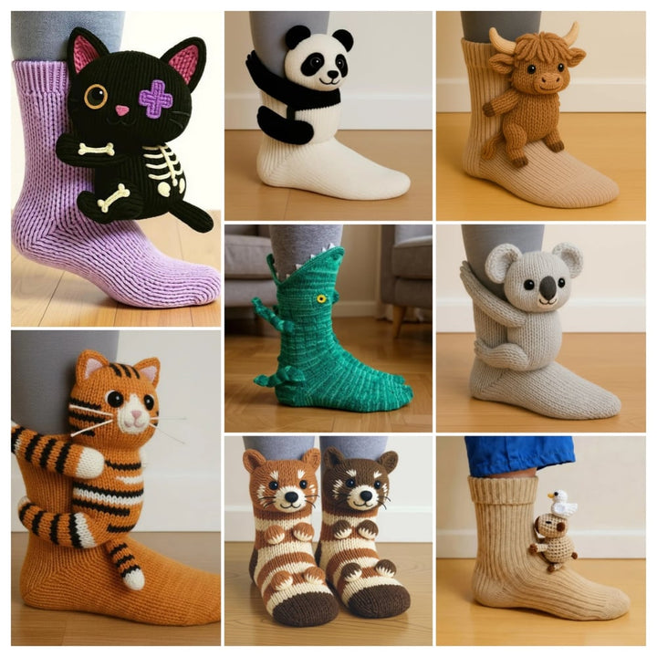 Vera®- Cozy Animal Knit Socks