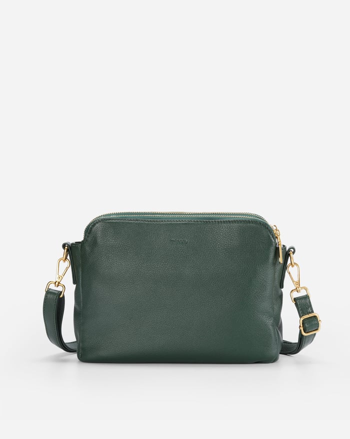 JENNIE | CHIC THREE LAYER CROSSBODY BAG - La femme Toronto