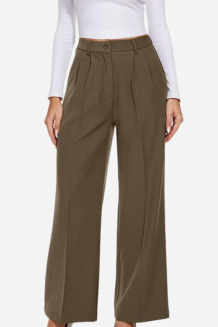 Classically Vogue Business Trousers - La femme Toronto