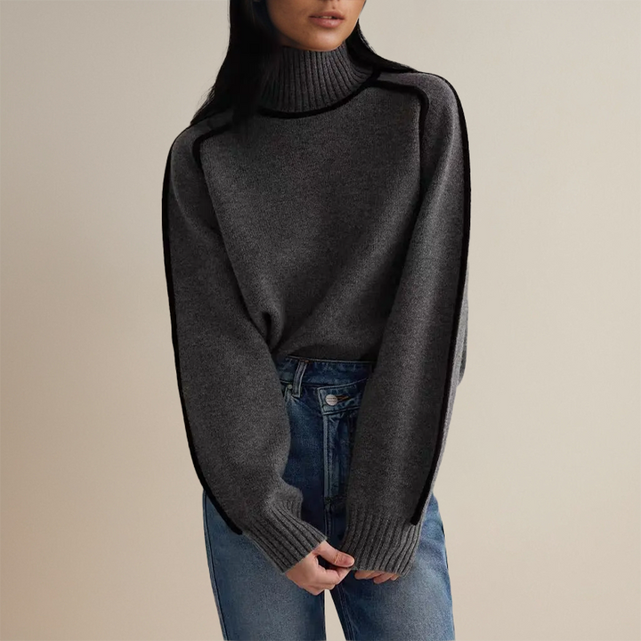 Annabelle™ | Soft Turtleneck Sweater - La femme Toronto