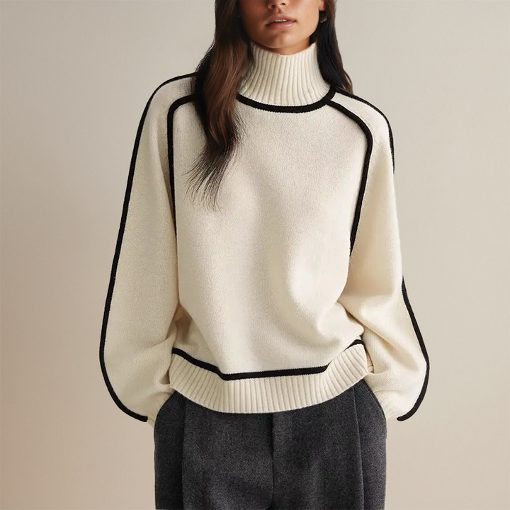 Annabelle™ | Soft Turtleneck Sweater - La femme Toronto