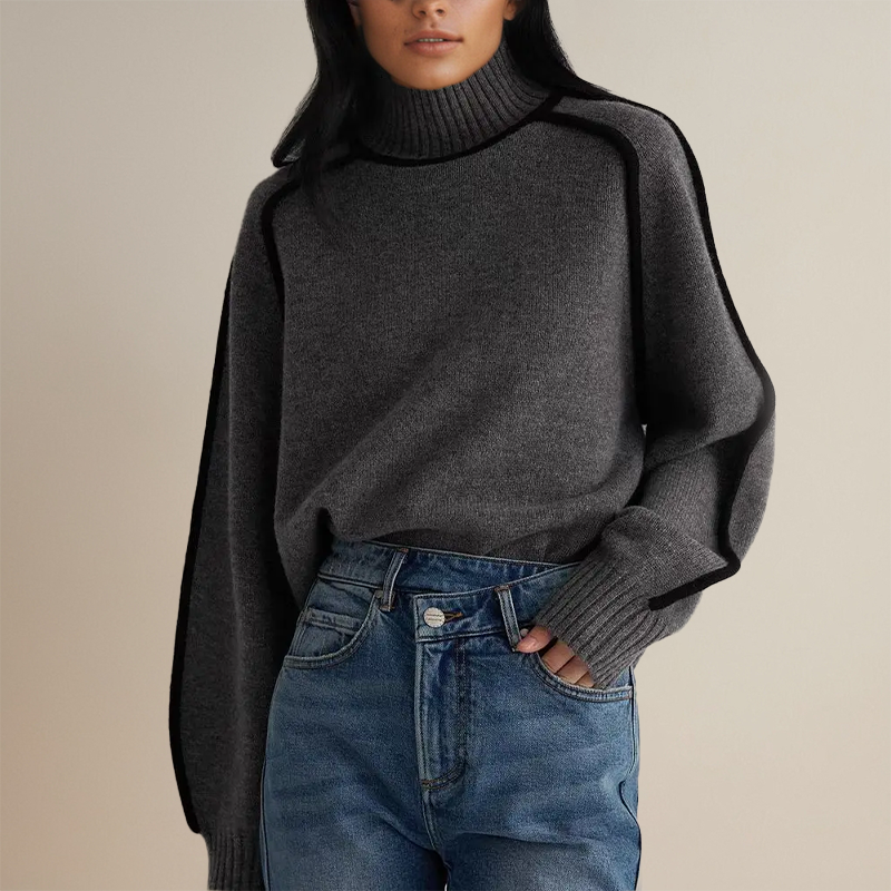Annabelle™ | Soft Turtleneck Sweater - La femme Toronto