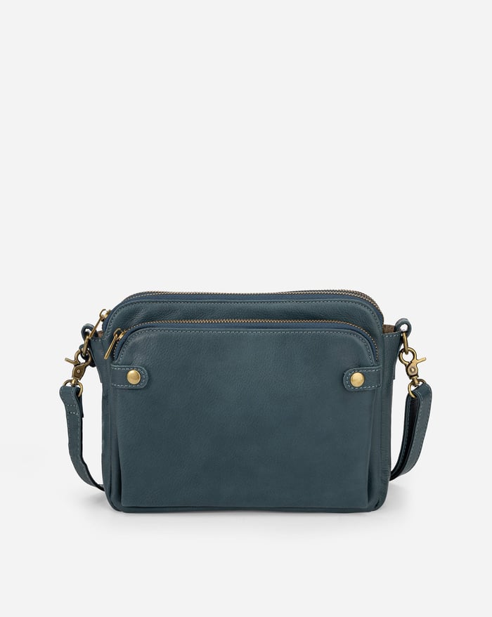 JENNIE | CHIC THREE LAYER CROSSBODY BAG - La femme Toronto