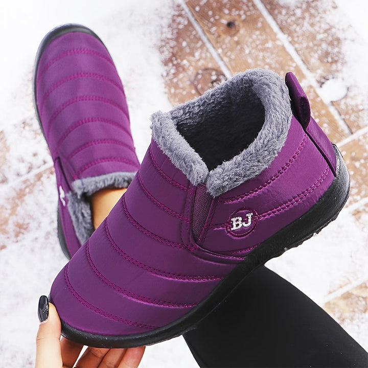 Roona | Warm Winter Slip-On Boots