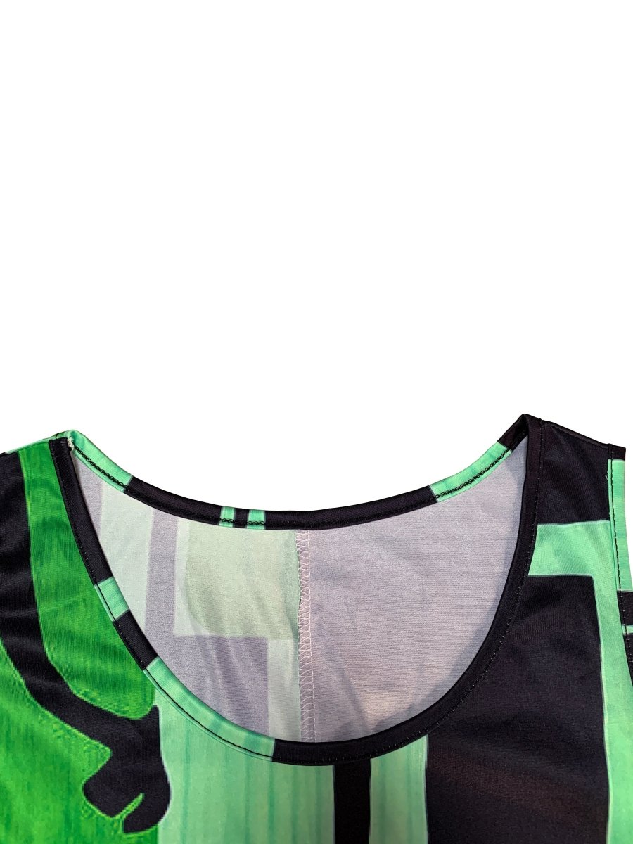 Elliette - Stylish Casual Geometric Dress - La femme Toronto