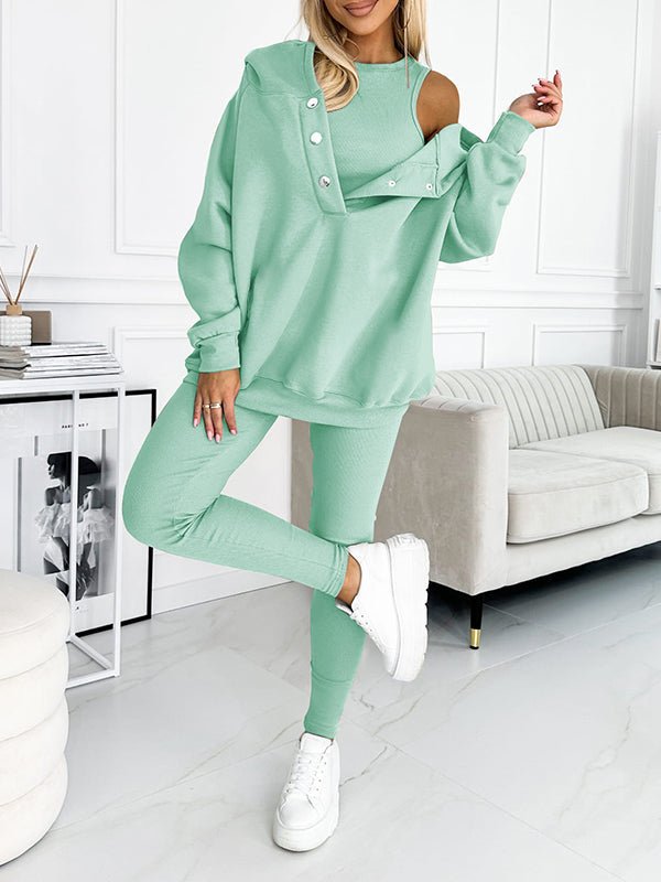 Elodie™ - Hoodie and Pants Set - La femme Toronto