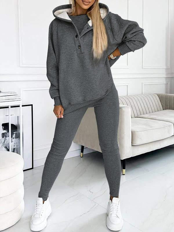 Elodie™ - Hoodie and Pants Set - La femme Toronto