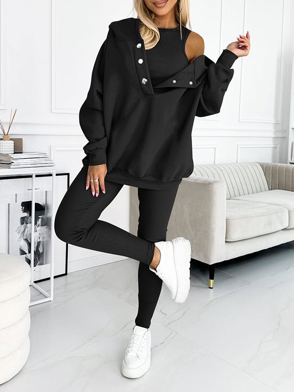 Elodie™ - Hoodie and Pants Set - La femme Toronto