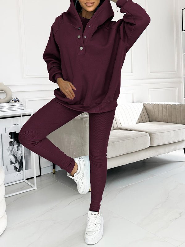Elodie™ - Hoodie and Pants Set - La femme Toronto