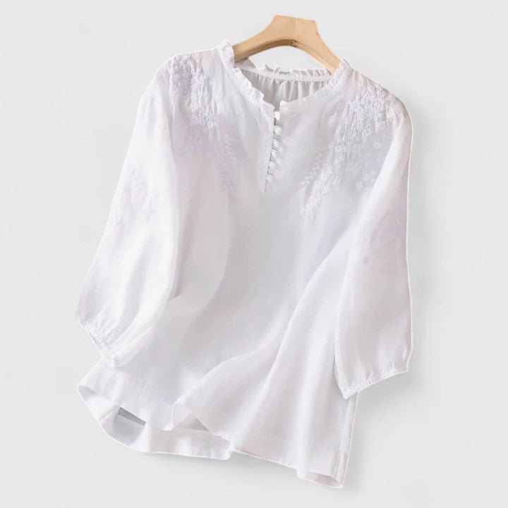 Emberlee - Elegtant Casual Blouse - La femme Toronto
