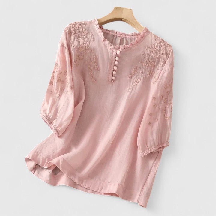 Emberlee - Elegtant Casual Blouse - La femme Toronto