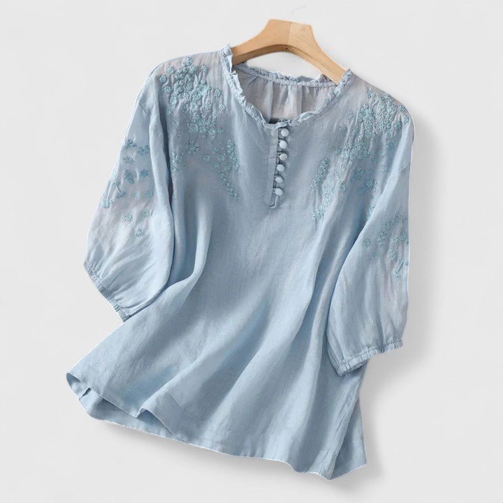 Emberlee - Elegtant Casual Blouse - La femme Toronto