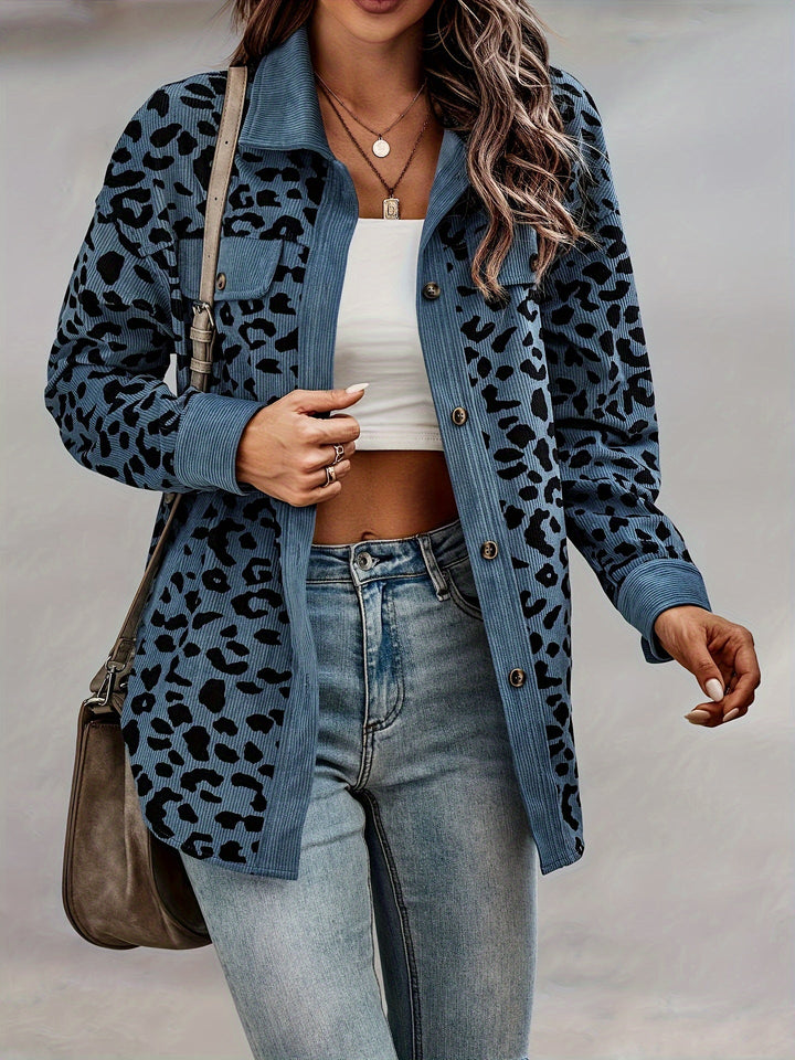 Zara - Leopard Print Shacket Jacket - La femme Toronto