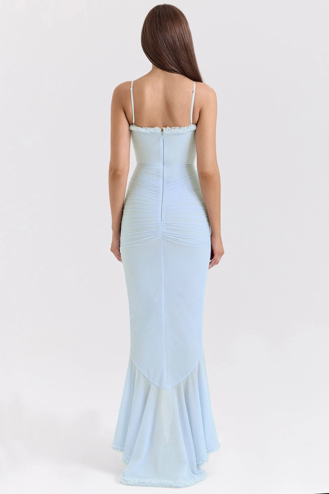Gabbi Ruffled Maxi Dress - La femme Toronto
