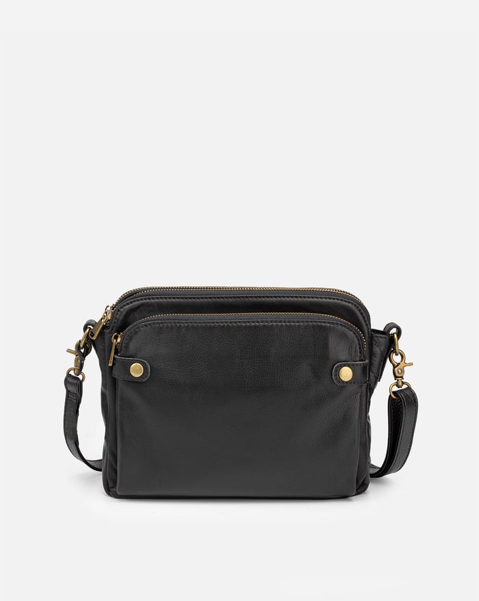 JENNIE | CHIC THREE LAYER CROSSBODY BAG - La femme Toronto