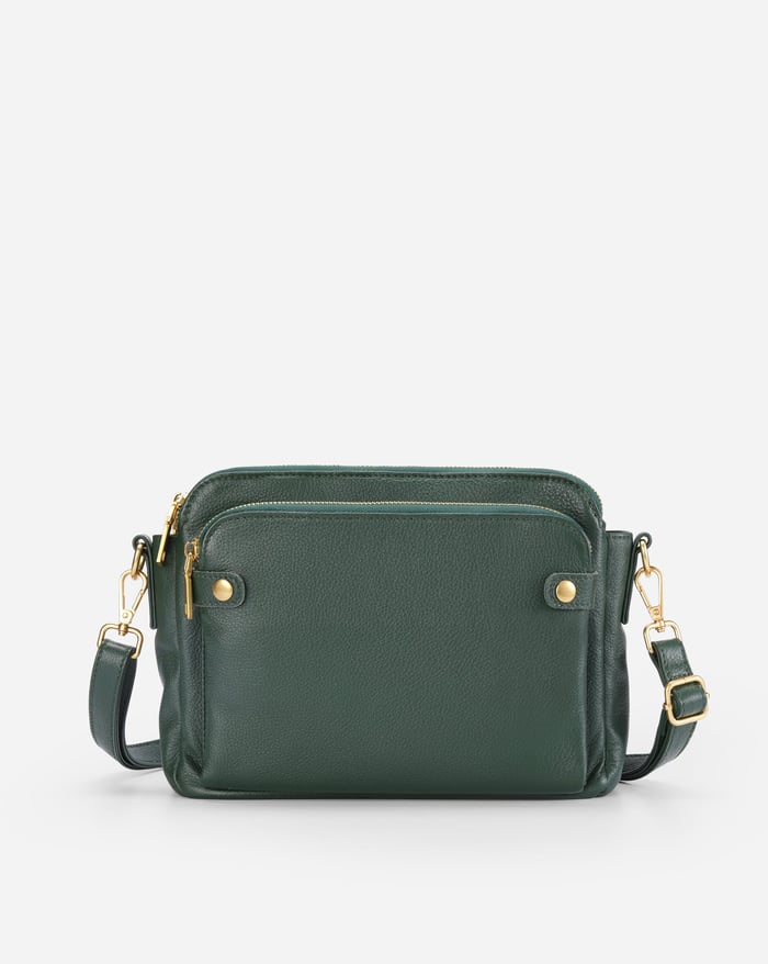 JENNIE | CHIC THREE LAYER CROSSBODY BAG - La femme Toronto