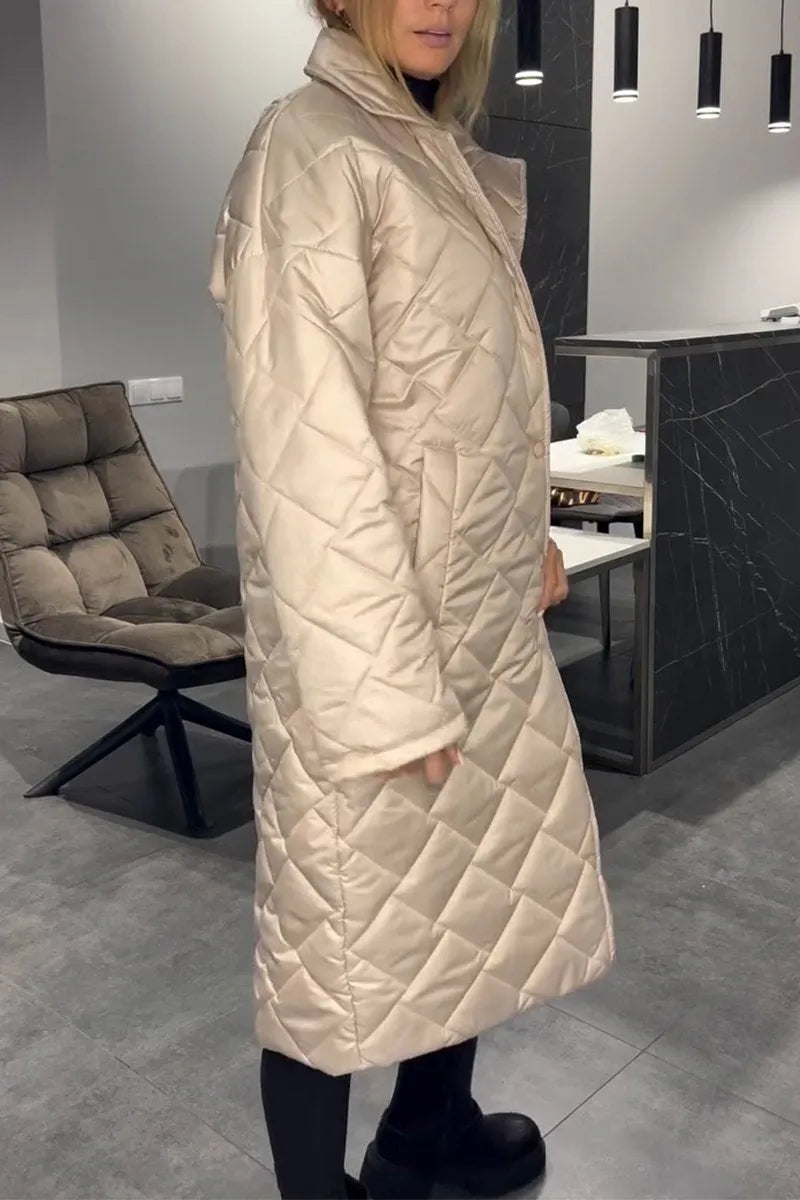 Kendall – Quilted Mid-Length Coat