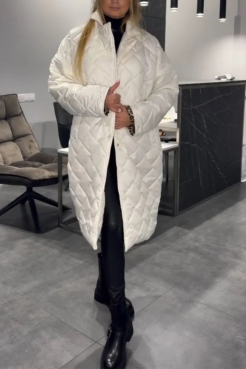 Kendall – Quilted Mid-Length Coat