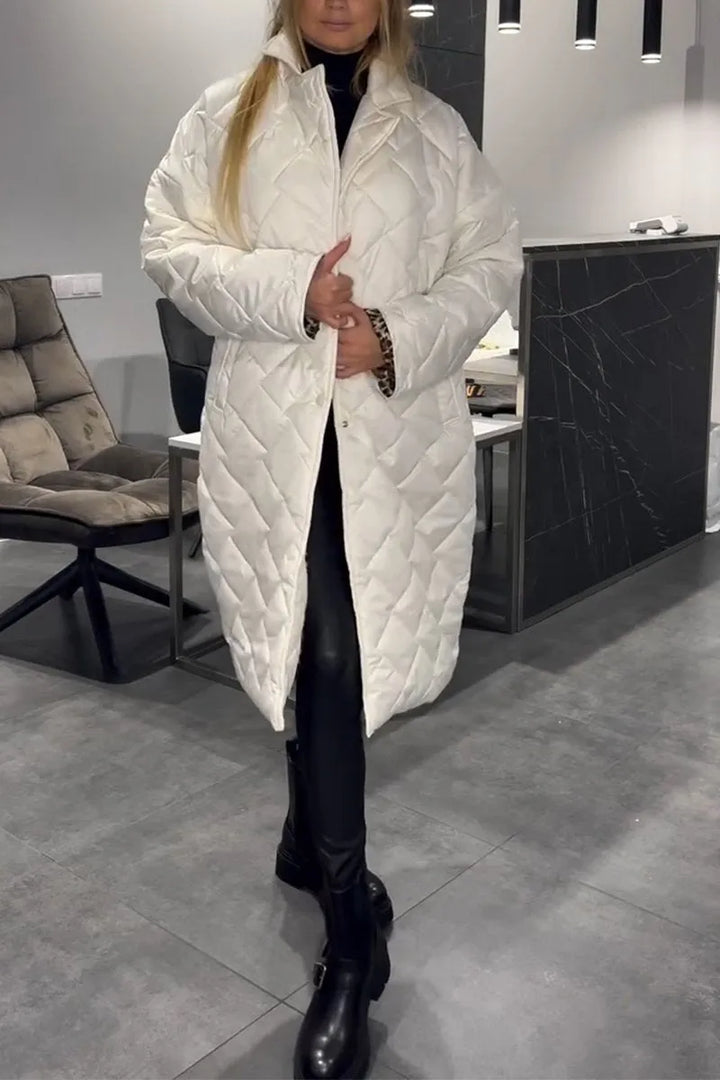 Kendall – Quilted Mid-Length Coat