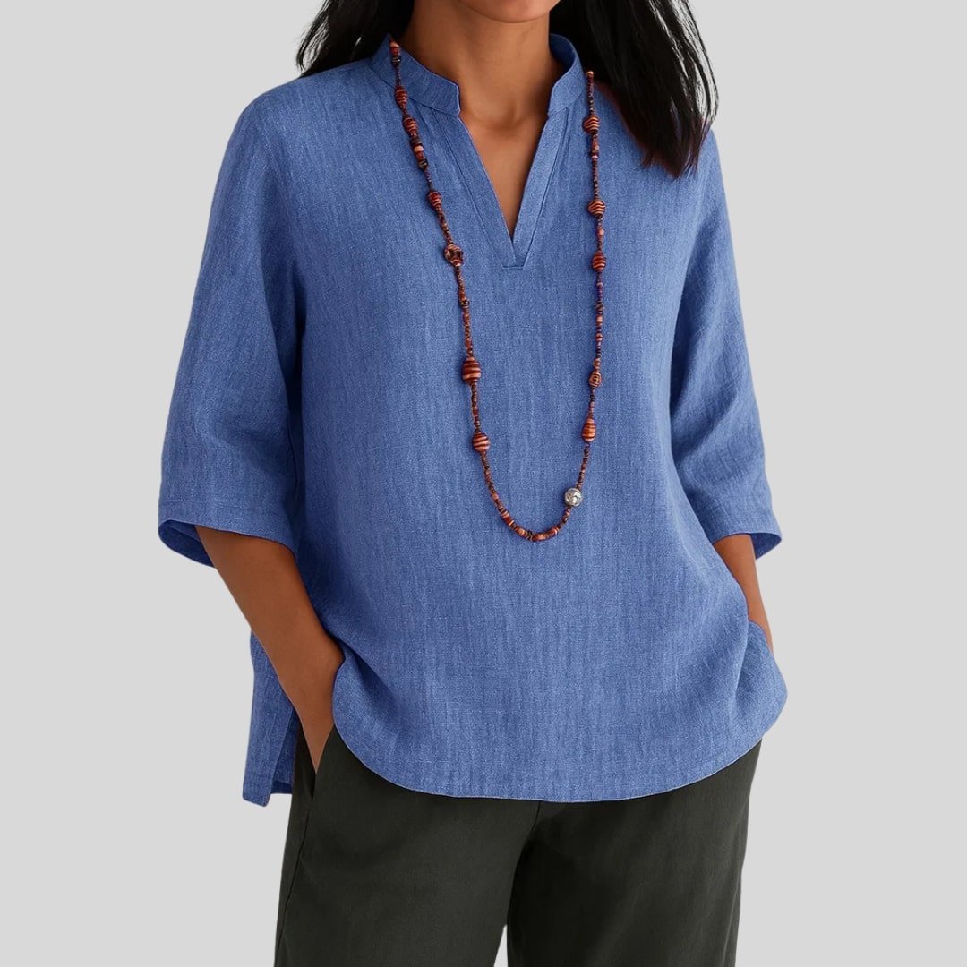 Jubilee - Elegant Casual Blouse - La femme Toronto